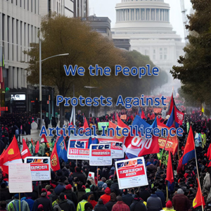 We the People Protest Against Artificial Intelligence